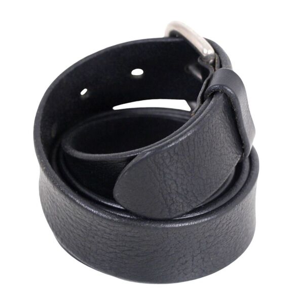 Old Navy BLACK GENUINE LEATHER 1 1/4"Wd CASUAL DRESS MEN'S BELT Sz 38 (X 70 - Picture 4 of 12
